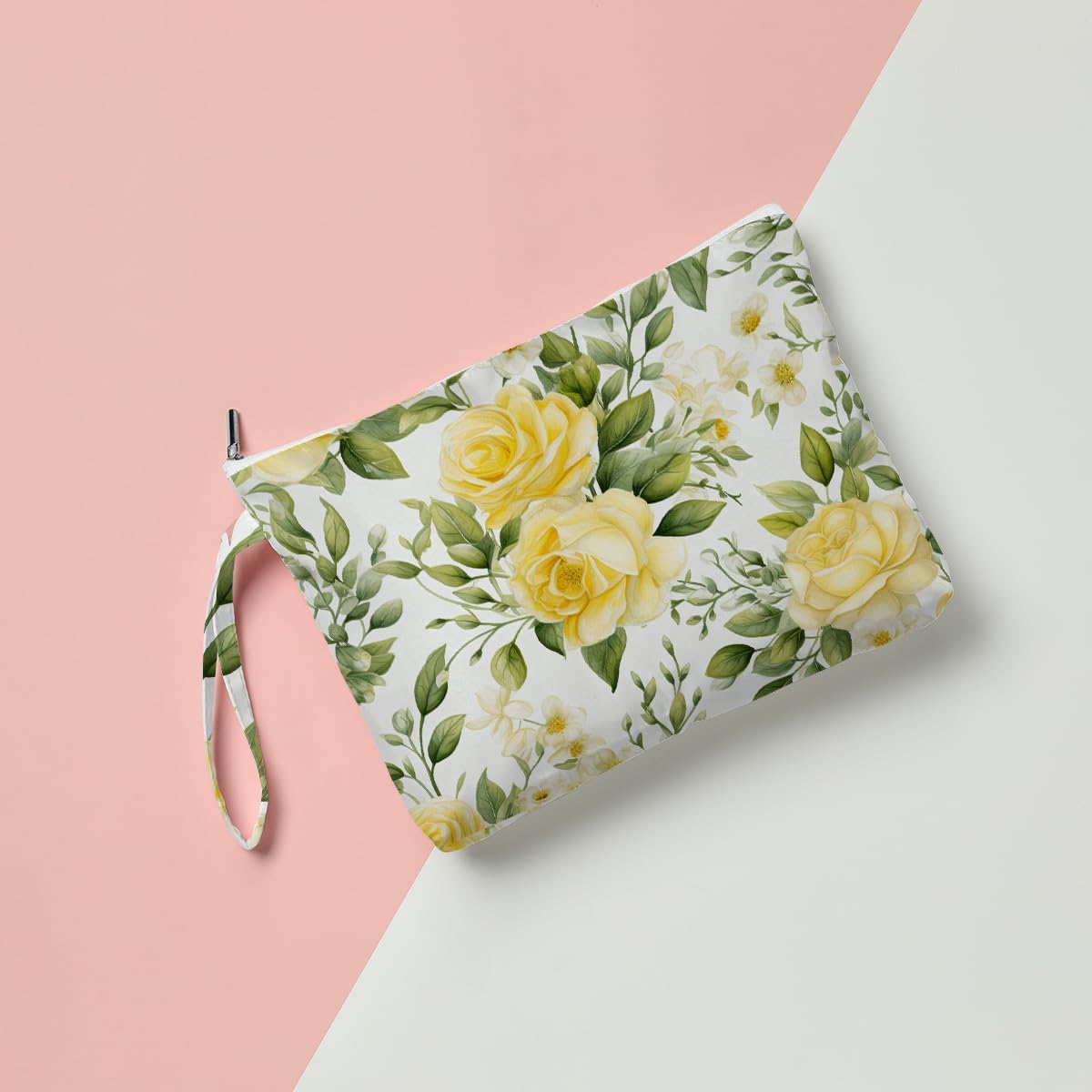 Palm leaves Wet Bag Travel Wet Dry Bag Beach Bag Diaper Bag Wet Bag For Swimsuit Travel Makeup Bag Toiletry Bag