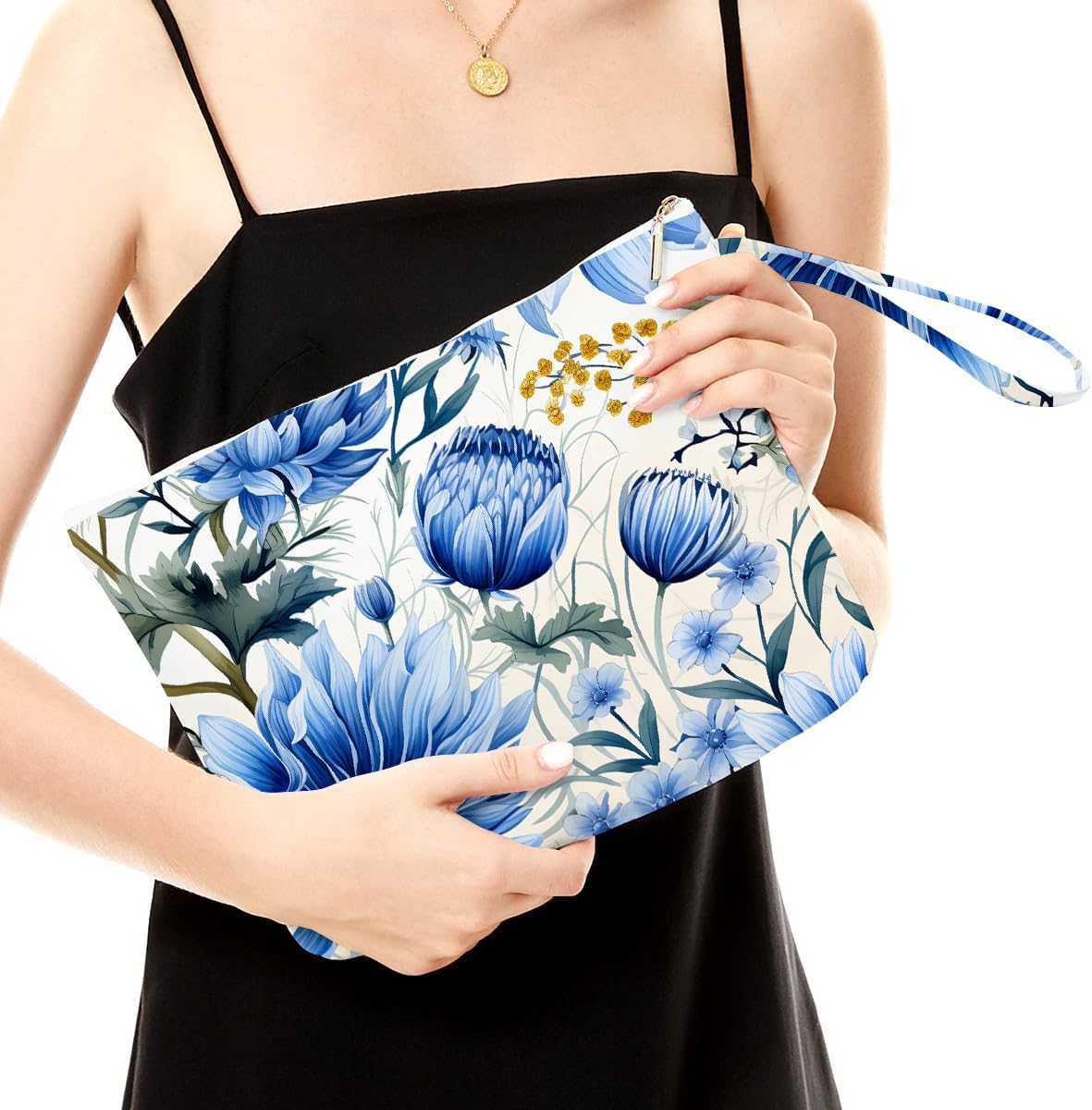 Palm leaves Wet Bag Travel Wet Dry Bag Beach Bag Diaper Bag Wet Bag For Swimsuit Travel Makeup Bag Toiletry Bag