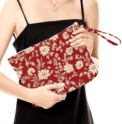 Palm leaves Wet Bag Travel Wet Dry Bag Beach Bag Diaper Bag Wet Bag For Swimsuit Travel Makeup Bag Toiletry Bag