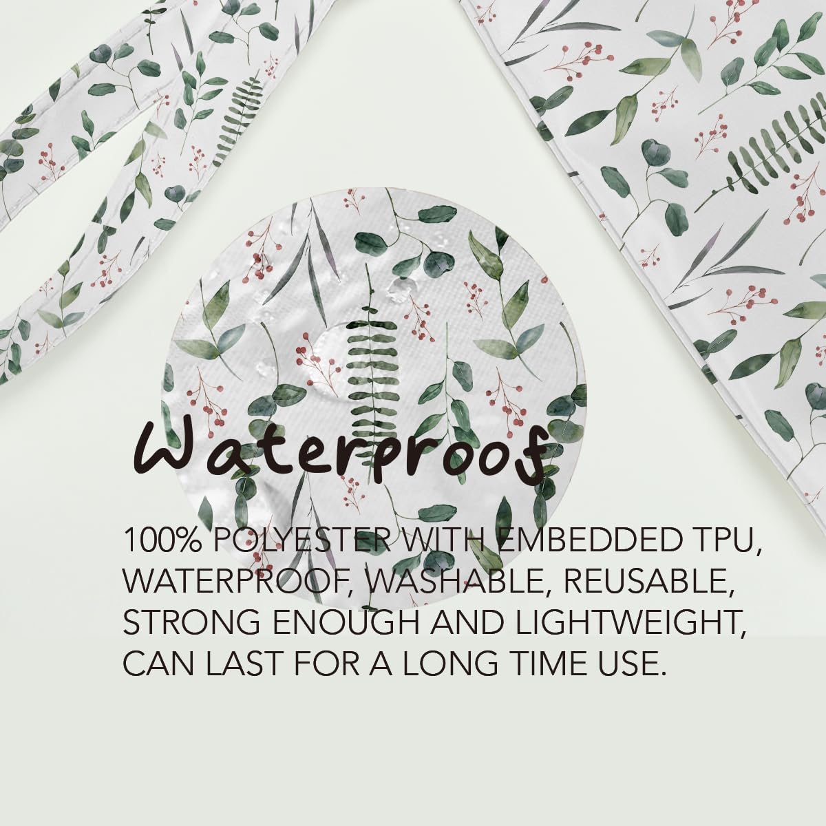 Palm leaves Wet Bag Travel Wet Dry Bag Beach Bag Diaper Bag Wet Bag For Swimsuit Travel Makeup Bag Toiletry Bag