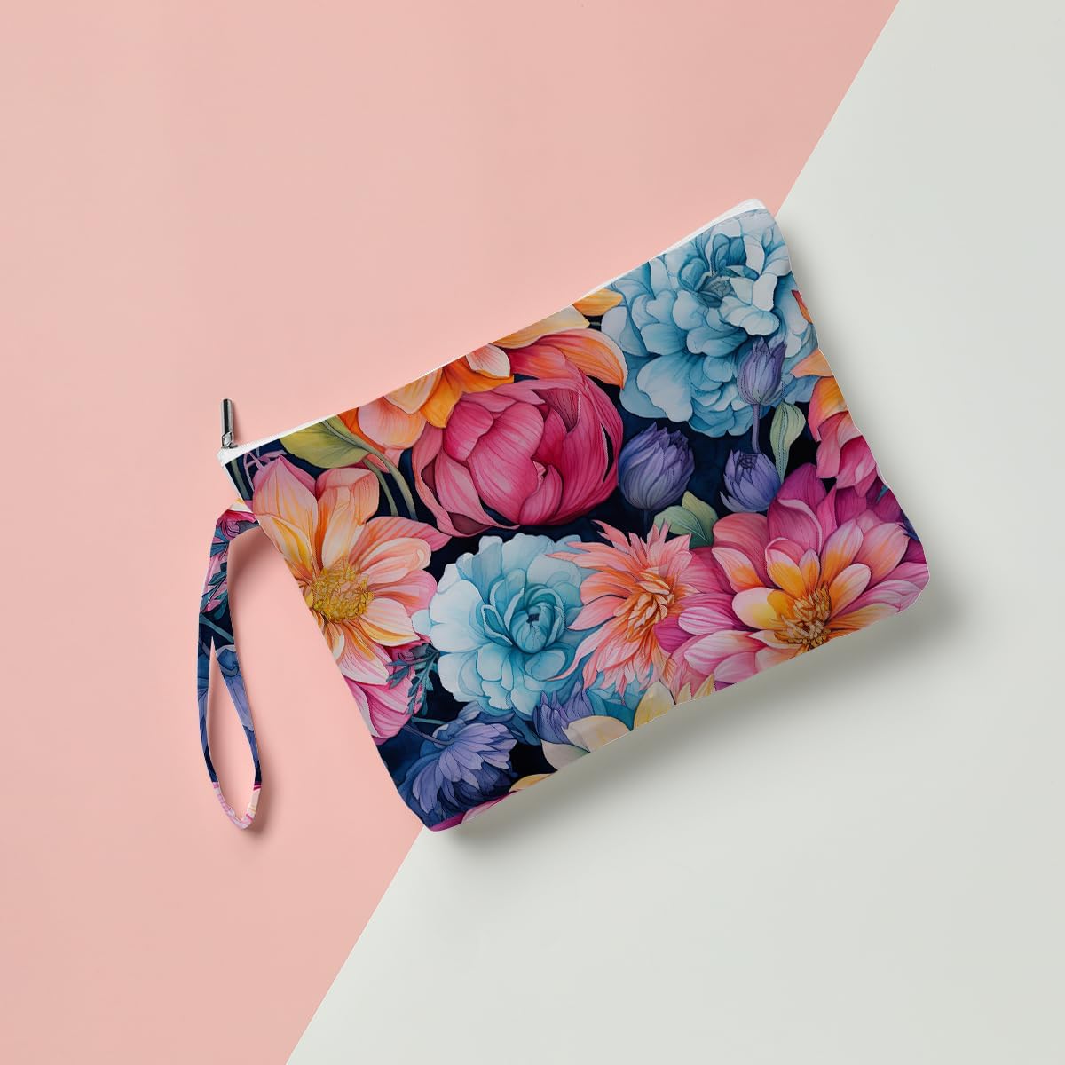 Palm leaves Wet Bag Travel Wet Dry Bag Beach Bag Diaper Bag Wet Bag For Swimsuit Travel Makeup Bag Toiletry Bag