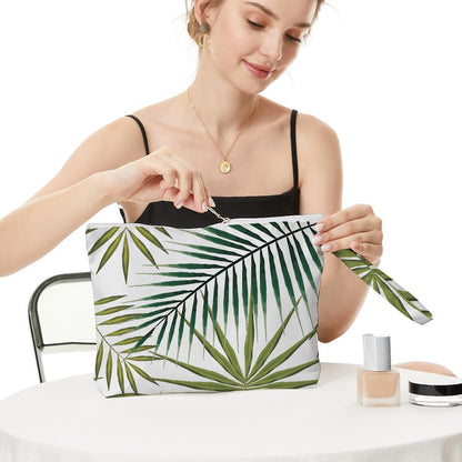Palm leaves Wet Bag Travel Wet Dry Bag Beach Bag Diaper Bag Wet Bag For Swimsuit Travel Makeup Bag Toiletry Bag