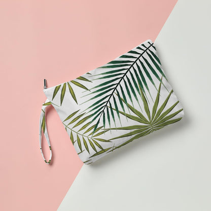 Palm leaves Wet Bag Travel Wet Dry Bag Beach Bag Diaper Bag Wet Bag For Swimsuit Travel Makeup Bag Toiletry Bag