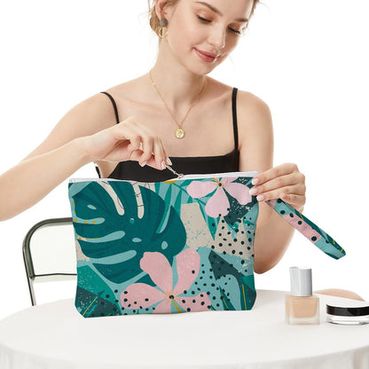 Palm leaves Wet Bag Travel Wet Dry Bag Beach Bag Diaper Bag Wet Bag For Swimsuit Travel Makeup Bag Toiletry Bag