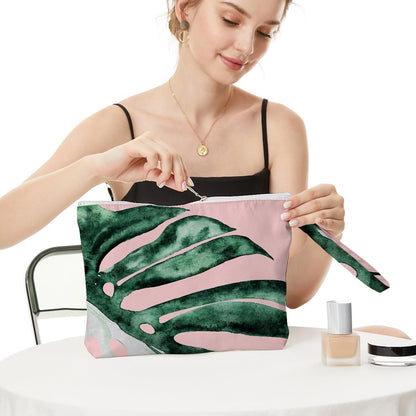 Palm leaves Wet Bag Travel Wet Dry Bag Beach Bag Diaper Bag Wet Bag For Swimsuit Travel Makeup Bag Toiletry Bag