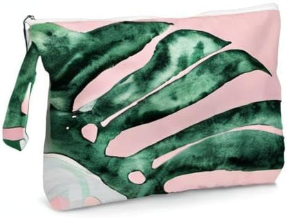 Palm leaves Wet Bag Travel Wet Dry Bag Beach Bag Diaper Bag Wet Bag For Swimsuit Travel Makeup Bag Toiletry Bag
