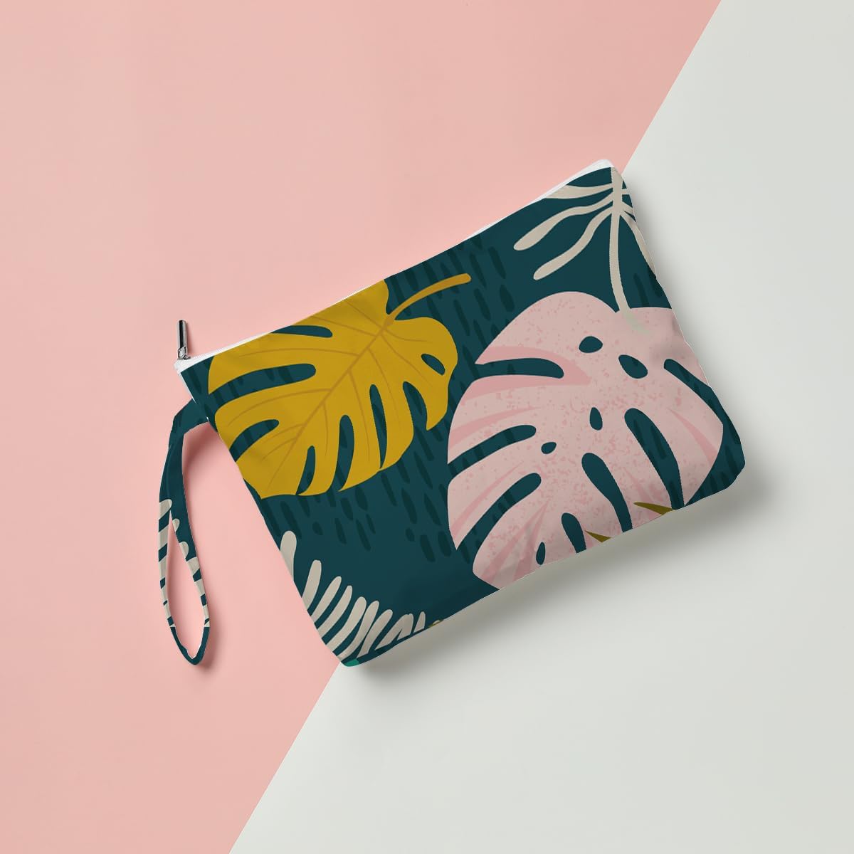 Palm leaves Wet Bag Travel Wet Dry Bag Beach Bag Diaper Bag Wet Bag For Swimsuit Travel Makeup Bag Toiletry Bag