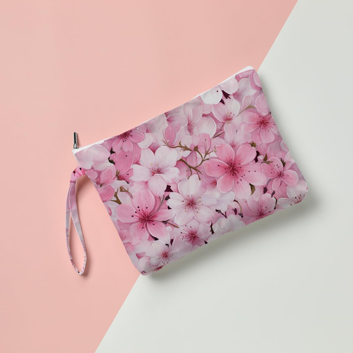Palm leaves Wet Bag Travel Wet Dry Bag Beach Bag Diaper Bag Wet Bag For Swimsuit Travel Makeup Bag Toiletry Bag