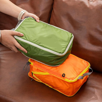 Travel Clothes Compressions Storage Bag Clothes Packings Bag Suitable for Camping Hiking Saving Luggage Space Travel Compaction Packaging Cuboids