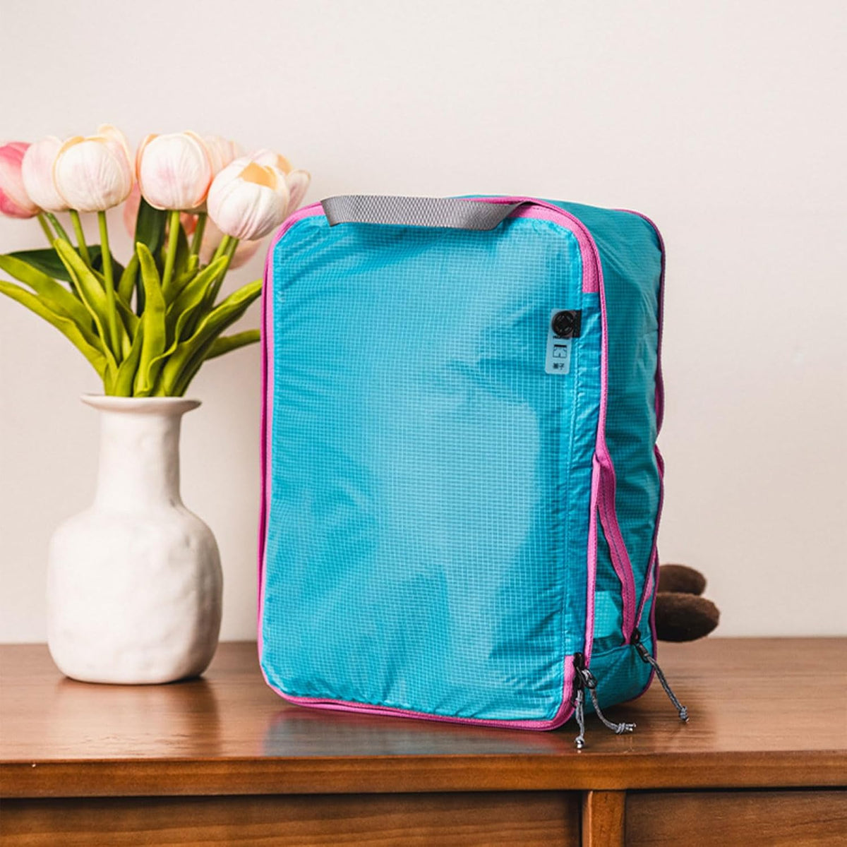 Travel Clothes Compressions Storage Bag Clothes Packings Bag Suitable for Camping Hiking Saving Luggage Space Travel Compaction Packaging Cuboids