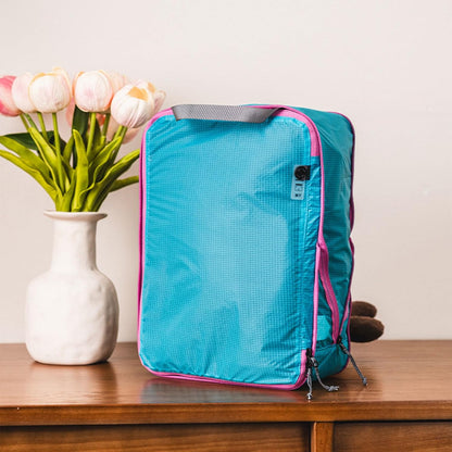 Travel Clothes Compressions Storage Bag Clothes Packings Bag Suitable for Camping Hiking Saving Luggage Space Travel Compaction Packaging Cuboids