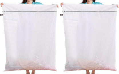 Laundry Mesh Wash Bag, Garment Bag for Washing Machine, 1L + 1M | Honeycomb mesh bags for washing underwear, bra, socks, scarf, shoes