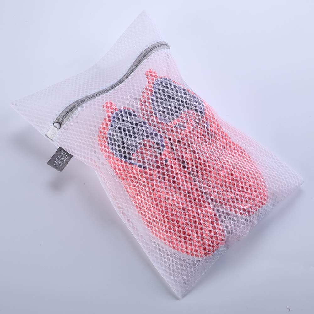 Laundry Mesh Wash Bag, Garment Bag for Washing Machine, 1L + 1M | Honeycomb mesh bags for washing underwear, bra, socks, scarf, shoes