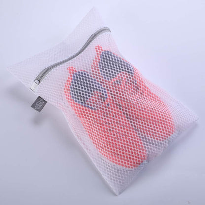 Laundry Mesh Wash Bag, Garment Bag for Washing Machine, 1L + 1M | Honeycomb mesh bags for washing underwear, bra, socks, scarf, shoes