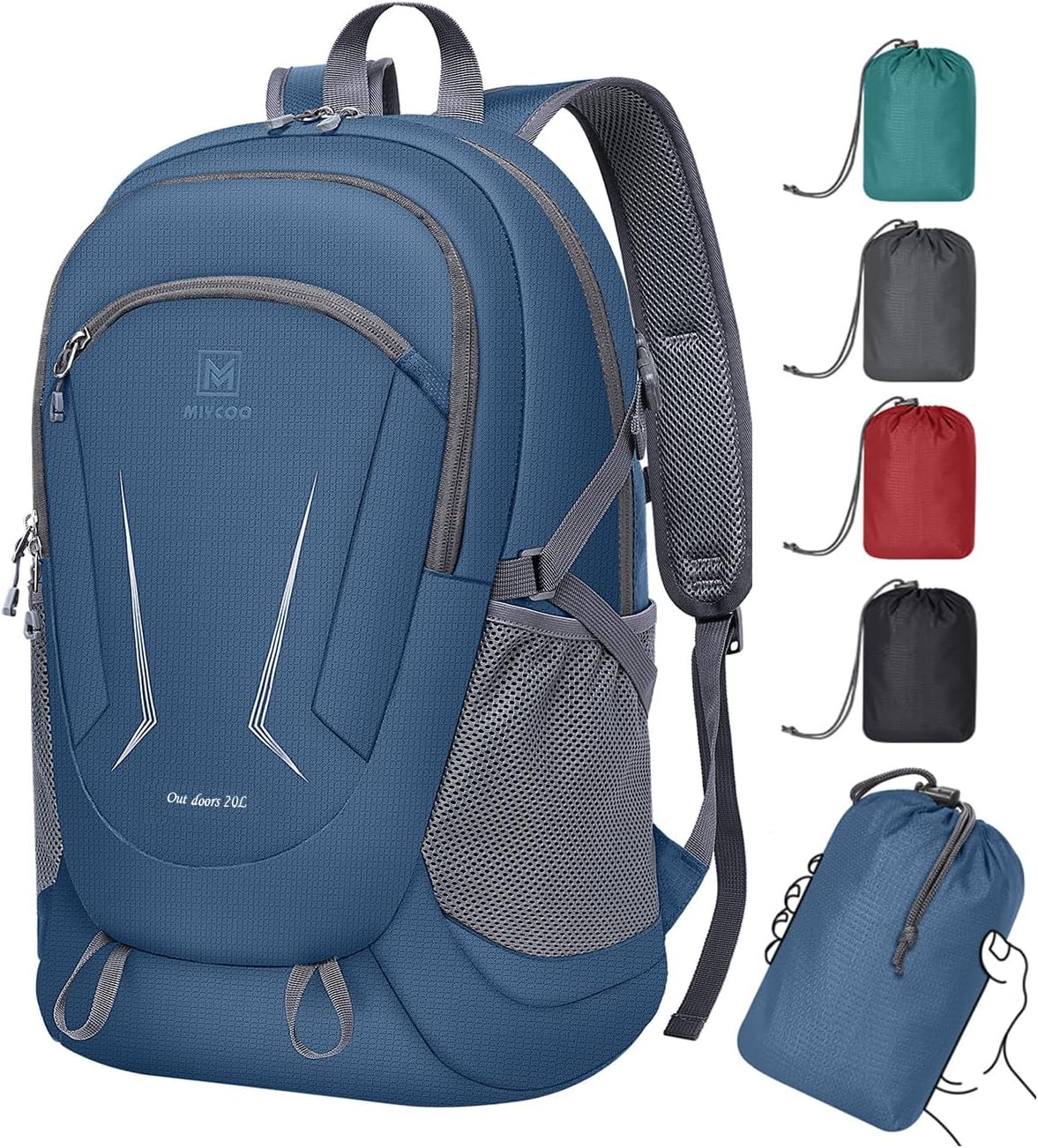 Backpack - Ultra Lightweight Packable Backpack for Travel Camping, Hiking Back Pack Waterproof Foldable Daypack