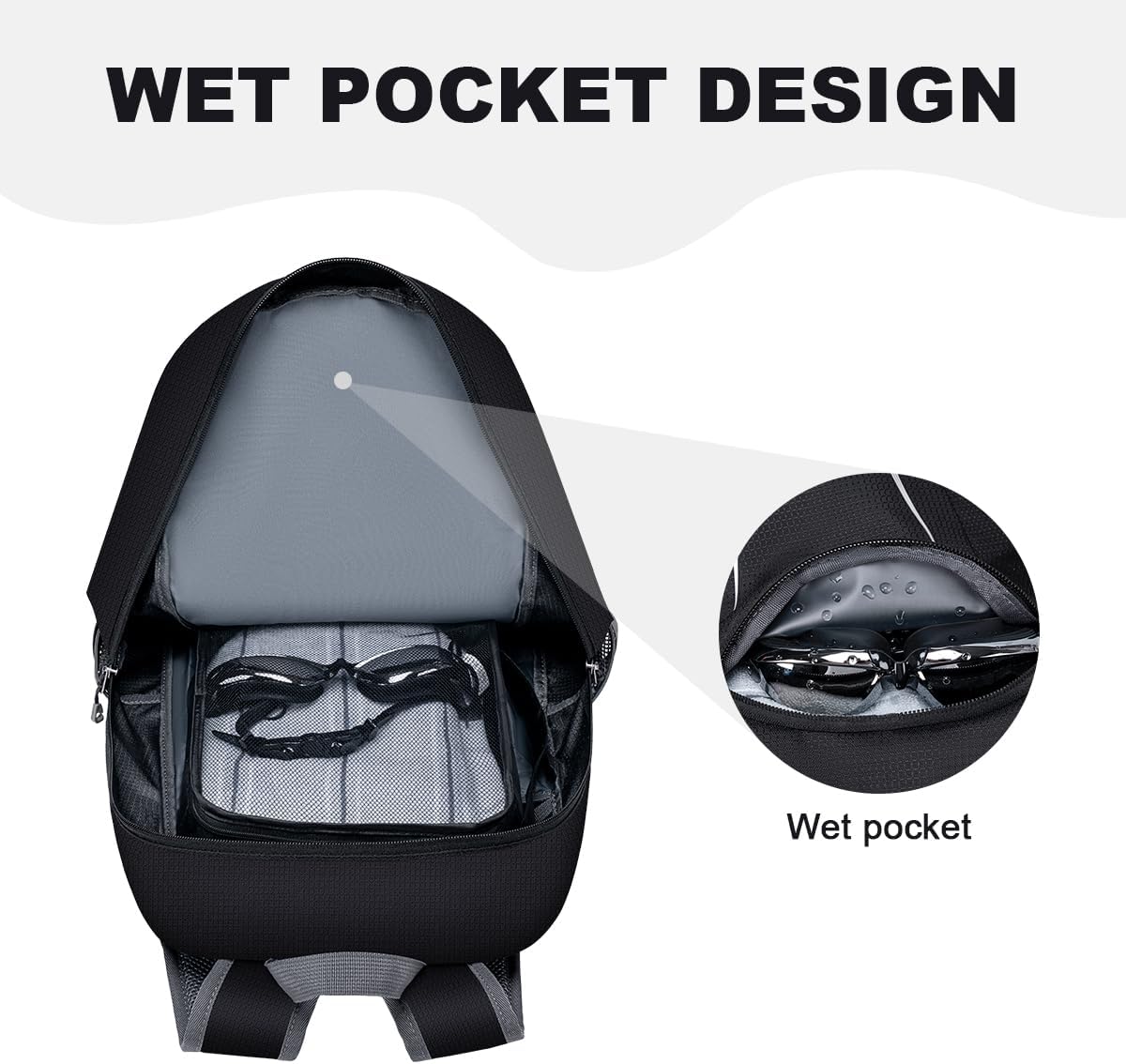 Backpack - Ultra Lightweight Packable Backpack for Travel Camping, Hiking Back Pack Waterproof Foldable Daypack
