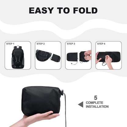Backpack - Ultra Lightweight Packable Backpack for Travel Camping, Hiking Back Pack Waterproof Foldable Daypack