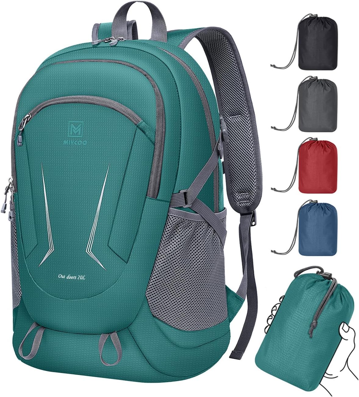 Backpack - Ultra Lightweight Packable Backpack for Travel Camping, Hiking Back Pack Waterproof Foldable Daypack