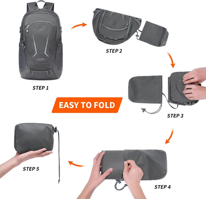 Backpack - Ultra Lightweight Packable Backpack for Travel Camping, Hiking Back Pack Waterproof Foldable Daypack