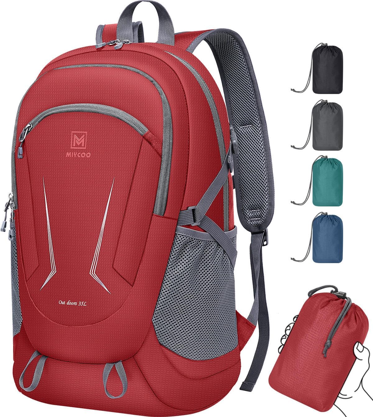 Backpack - Ultra Lightweight Packable Backpack for Travel Camping, Hiking Back Pack Waterproof Foldable Daypack