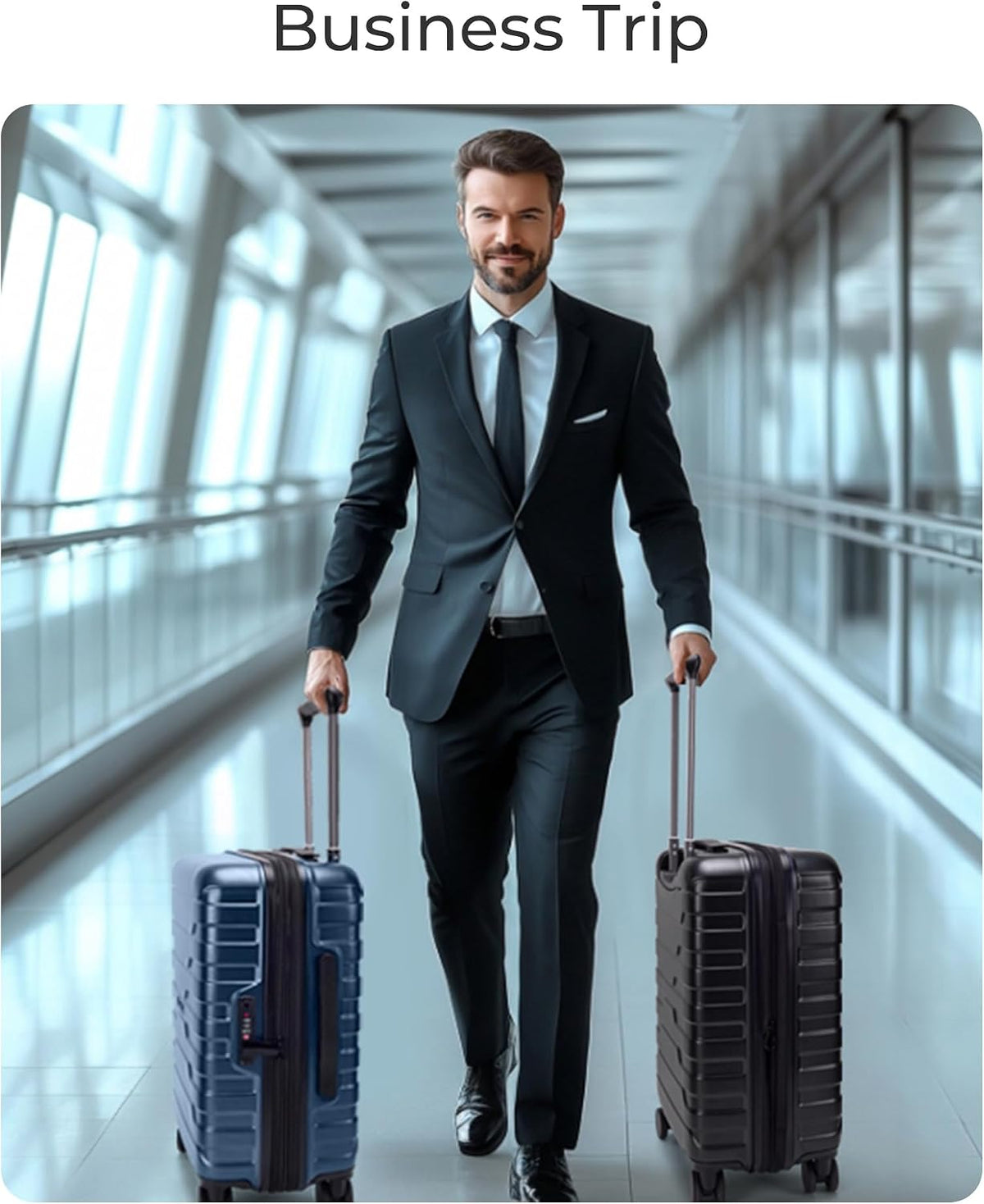 Carry On Luggage 22x14x9 Airline Approved with Spinner Wheels,Lightweight 20 Inch Luggage with TSA Lock,Expandable Hard Shell Carry On Suitcases for Men Women,Gray