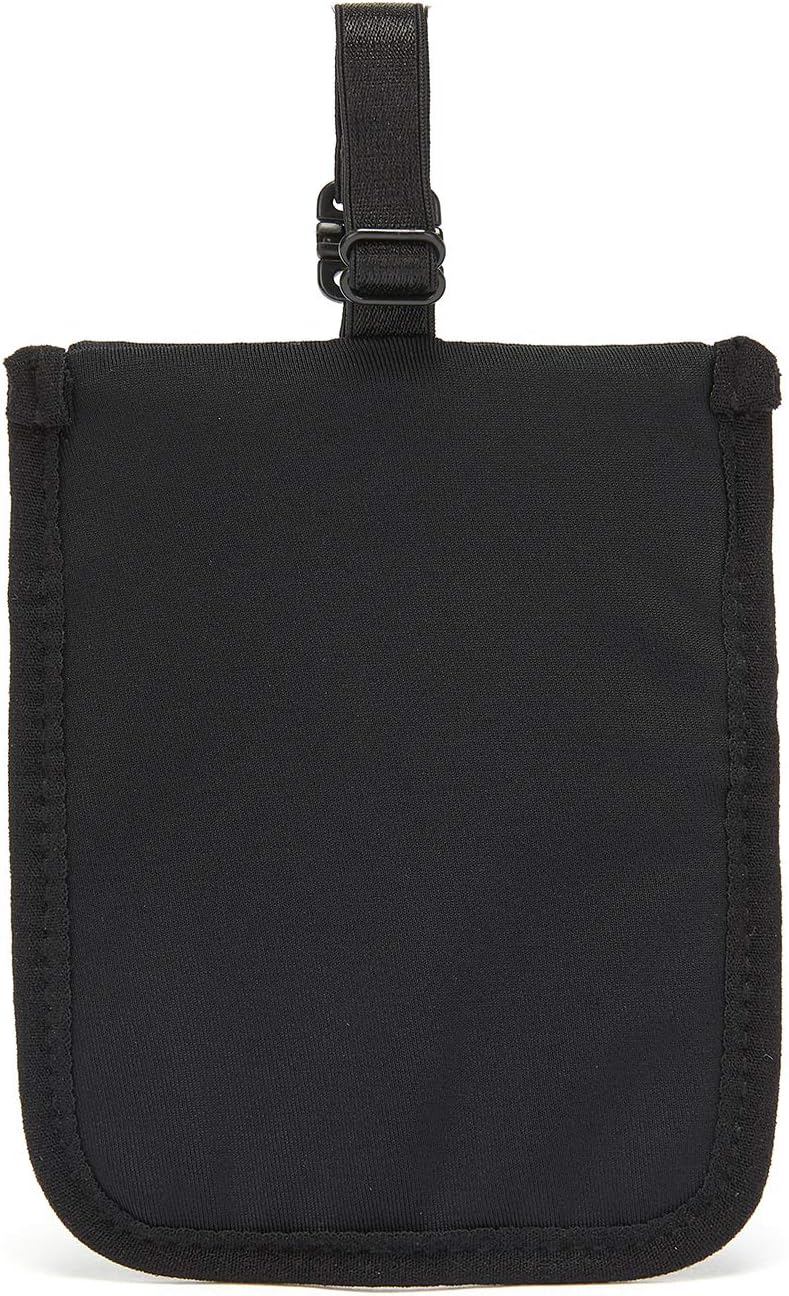 Coversafe S25 Hidden Undercover Travel Bra Pouch for Women (Washable) - Stash up to 6 Credit Cards plus Money and Key with Adjustable, Elastic Strap; Suitable for all Bra Sizes (Orchid Pink)