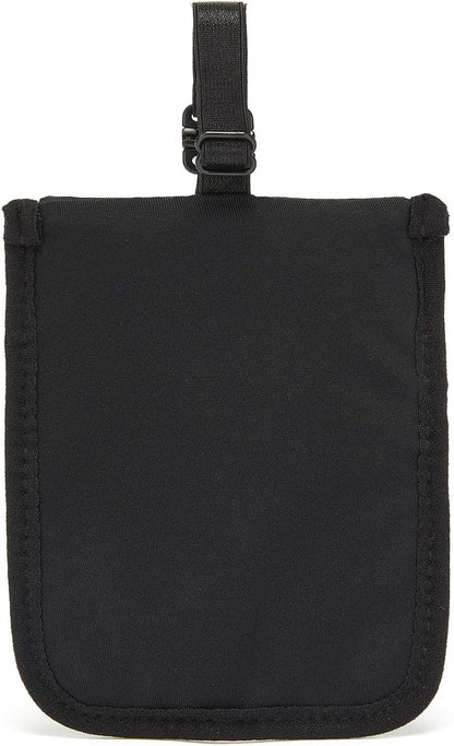 Coversafe S25 Hidden Undercover Travel Bra Pouch for Women (Washable) - Stash up to 6 Credit Cards plus Money and Key with Adjustable, Elastic Strap; Suitable for all Bra Sizes (Orchid Pink)