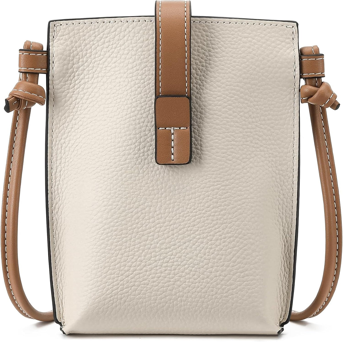 Leather Small Crossbody Bags for Women Phone Purse Minimalism Cell Phone Bag with Card Slot