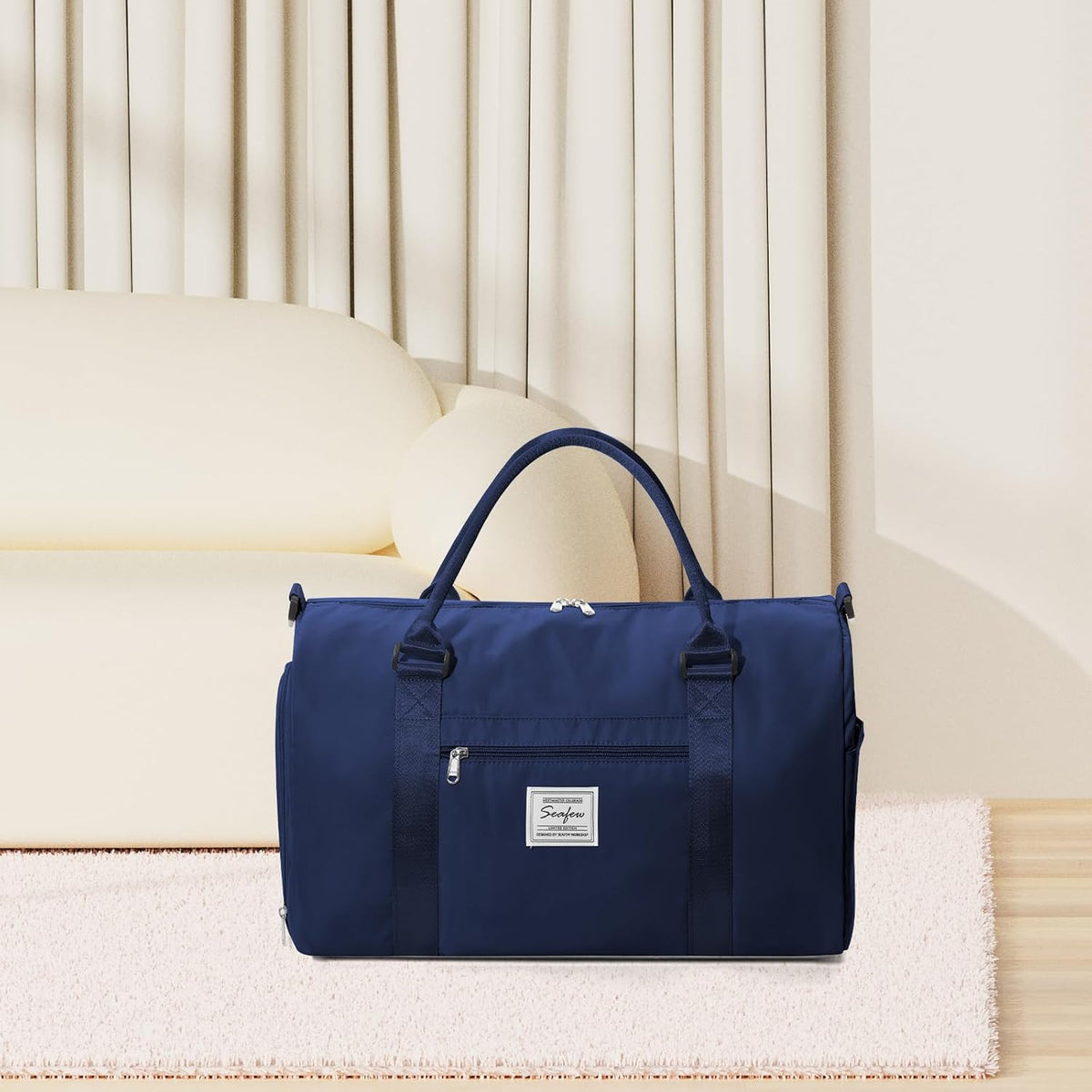 Gym Bag Womens Mens with Shoes Compartment and Wet Pocket Travel Duffel Bags for Women for Plane Sport Gym Tote Bag with Toiletry Bags Waterproof Weekend Overnight Carry on Bag Hospital Holdalls - Colors A