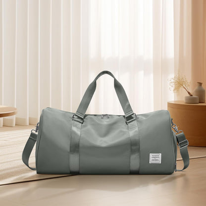 Gym Bag Womens Mens with Shoes Compartment and Wet Pocket Travel Duffel Bags for Women for Plane Sport Gym Tote Bag with Toiletry Bags Waterproof Weekend Overnight Carry on Bag Hospital Holdalls - Colors A