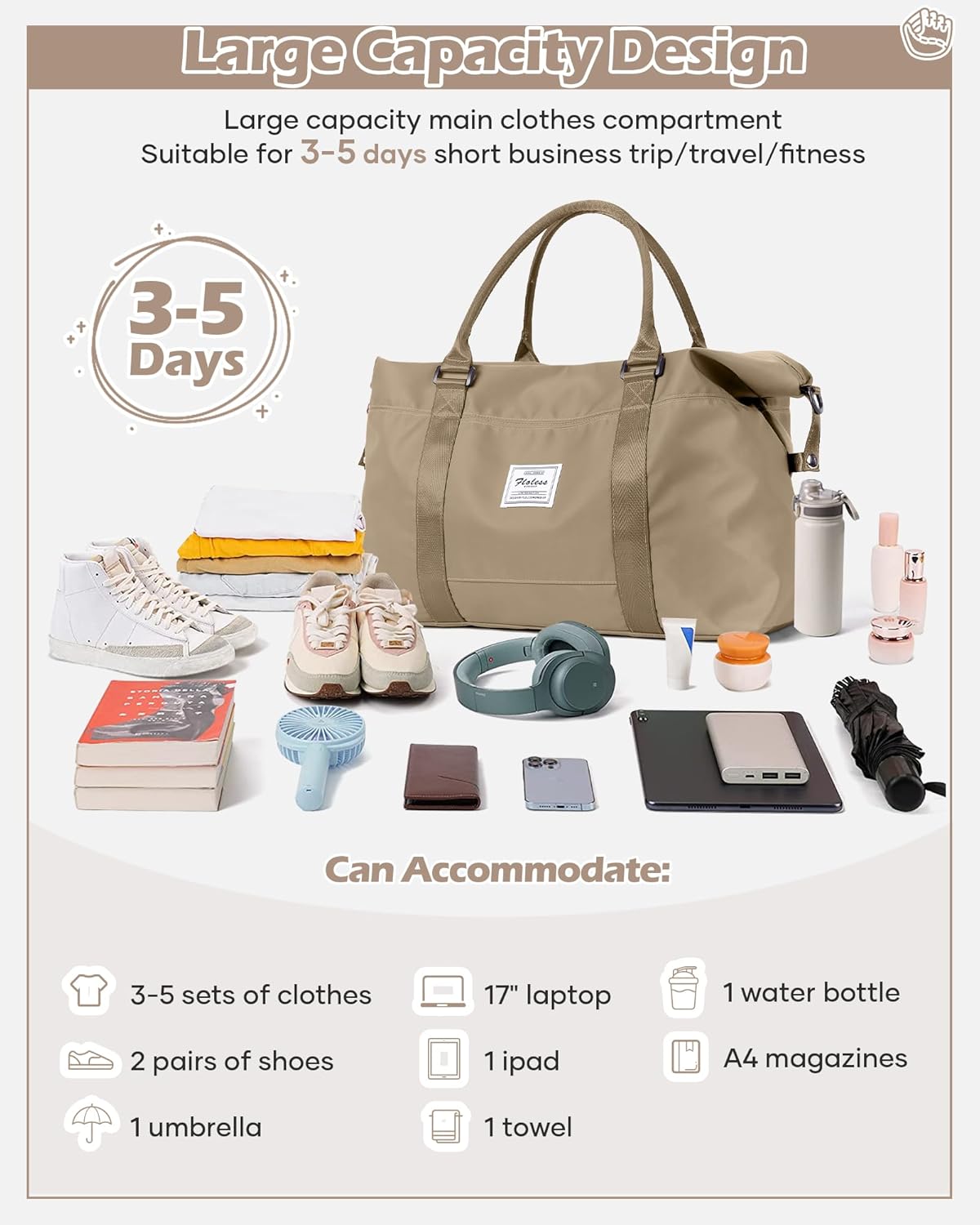 Gym Bag Womens Mens with Shoes Compartment and Wet Pocket Travel Duffel Bags for Women for Plane Sport Gym Tote Bag with Toiletry Bags Waterproof Weekend Overnight Carry on Bag Hospital Holdalls - Colors A