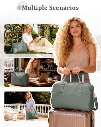 Gym Bag Womens Mens with Shoes Compartment and Wet Pocket Travel Duffel Bags for Women for Plane Sport Gym Tote Bag with Toiletry Bags Waterproof Weekend Overnight Carry on Bag Hospital Holdalls - Colors A