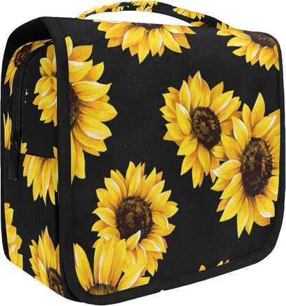 Hanging Travel Toiletry Bag Kit Makeup Case Cosmetics Organizer for Men Women - Colors A