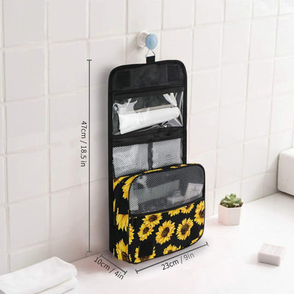 Hanging Travel Toiletry Bag Kit Makeup Case Cosmetics Organizer for Men Women - Colors A