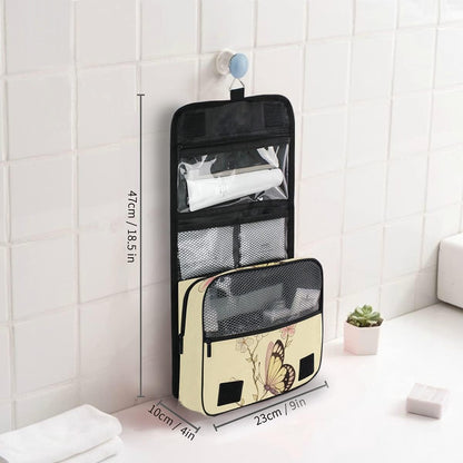 Hanging Travel Toiletry Bag Kit Makeup Case Cosmetics Organizer for Men Women - Colors A