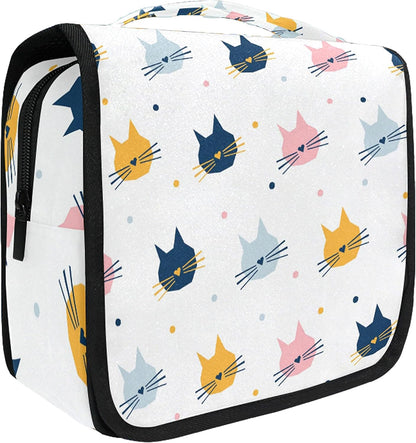 Hanging Travel Toiletry Bag Kit Makeup Case Cosmetics Organizer for Men Women - Colors A