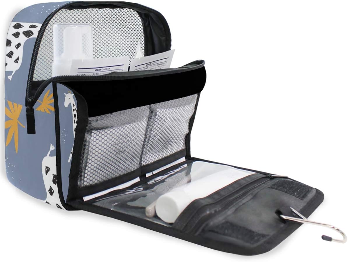 Hanging Travel Toiletry Bag Kit Makeup Case Cosmetics Organizer for Men Women - Colors A