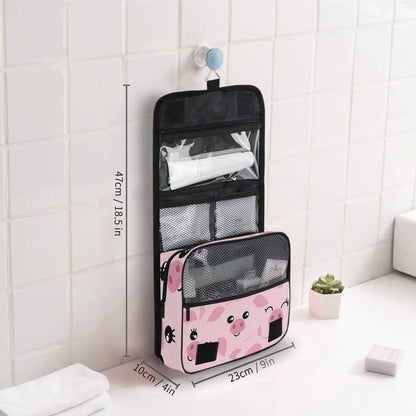 Hanging Travel Toiletry Bag Kit Makeup Case Cosmetics Organizer for Men Women - Colors A