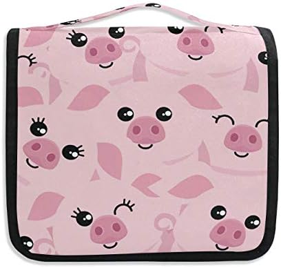 Hanging Travel Toiletry Bag Kit Makeup Case Cosmetics Organizer for Men Women - Colors A