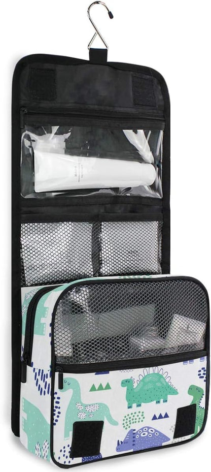 Hanging Travel Toiletry Bag Kit Makeup Case Cosmetics Organizer for Men Women - Colors A