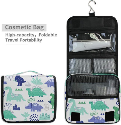 Hanging Travel Toiletry Bag Kit Makeup Case Cosmetics Organizer for Men Women - Colors A