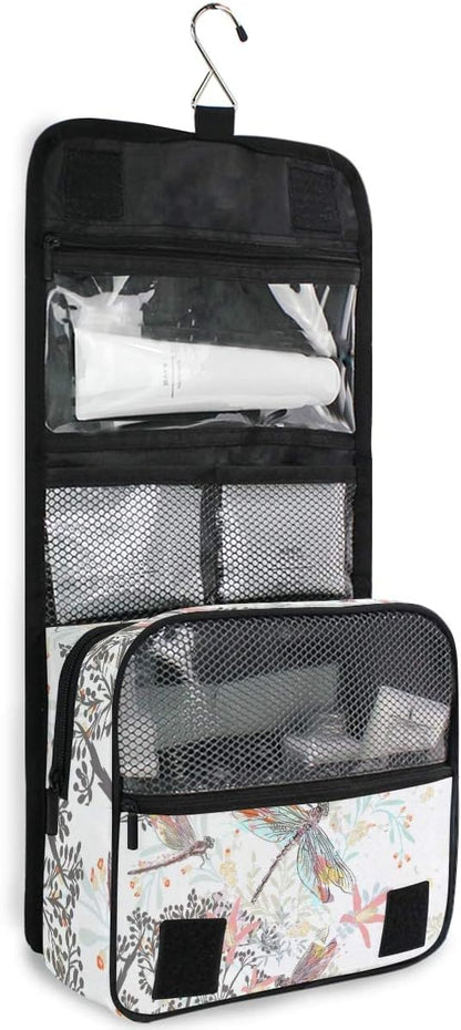 Hanging Travel Toiletry Bag Kit Makeup Case Cosmetics Organizer for Men Women - Colors A