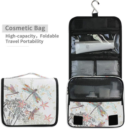 Hanging Travel Toiletry Bag Kit Makeup Case Cosmetics Organizer for Men Women - Colors A