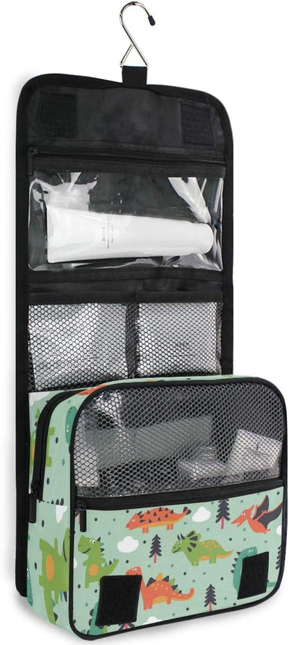 Hanging Travel Toiletry Bag Kit Makeup Case Cosmetics Organizer for Men Women - Colors A