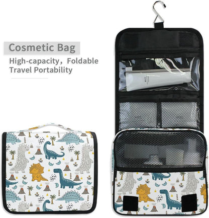 Hanging Travel Toiletry Bag Kit Makeup Case Cosmetics Organizer for Men Women - Colors A