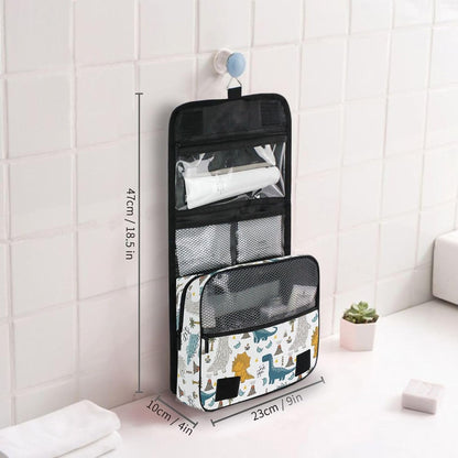 Hanging Travel Toiletry Bag Kit Makeup Case Cosmetics Organizer for Men Women - Colors A