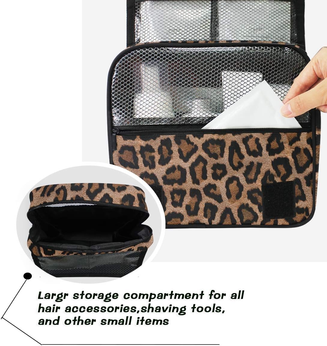 Hanging Travel Toiletry Bag Kit Makeup Case Cosmetics Organizer for Men Women - Colors A