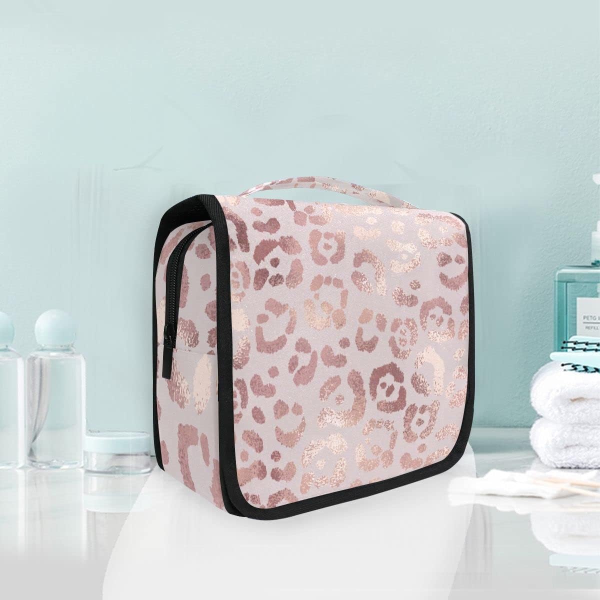 Hanging Travel Toiletry Bag Kit Makeup Case Cosmetics Organizer for Men Women - Colors A