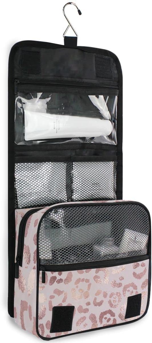 Hanging Travel Toiletry Bag Kit Makeup Case Cosmetics Organizer for Men Women - Colors A