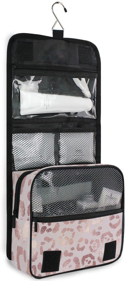 Hanging Travel Toiletry Bag Kit Makeup Case Cosmetics Organizer for Men Women - Colors A